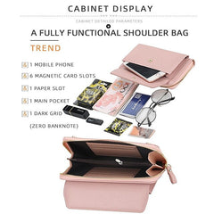 Shoulder Wallet Crossbody Phone Mobile  Bag