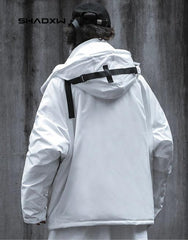 White Techwear Jacket