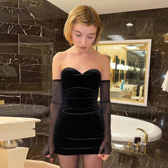Zeta Backless Mini Dress