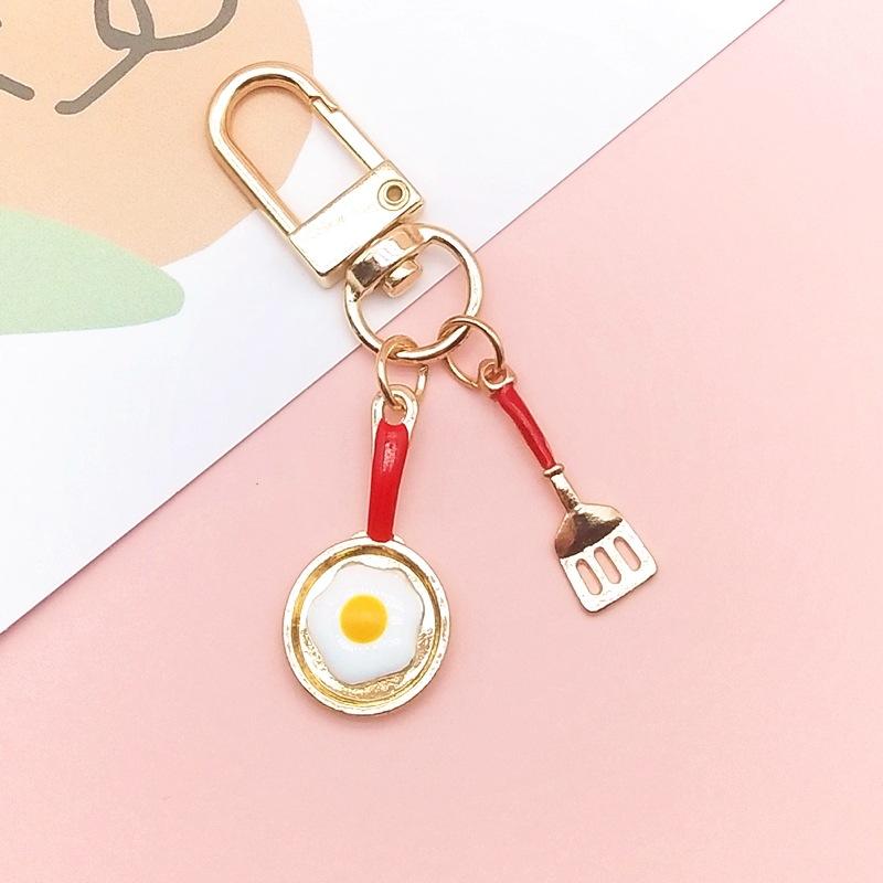 Cute Cartoon Metal Keychain