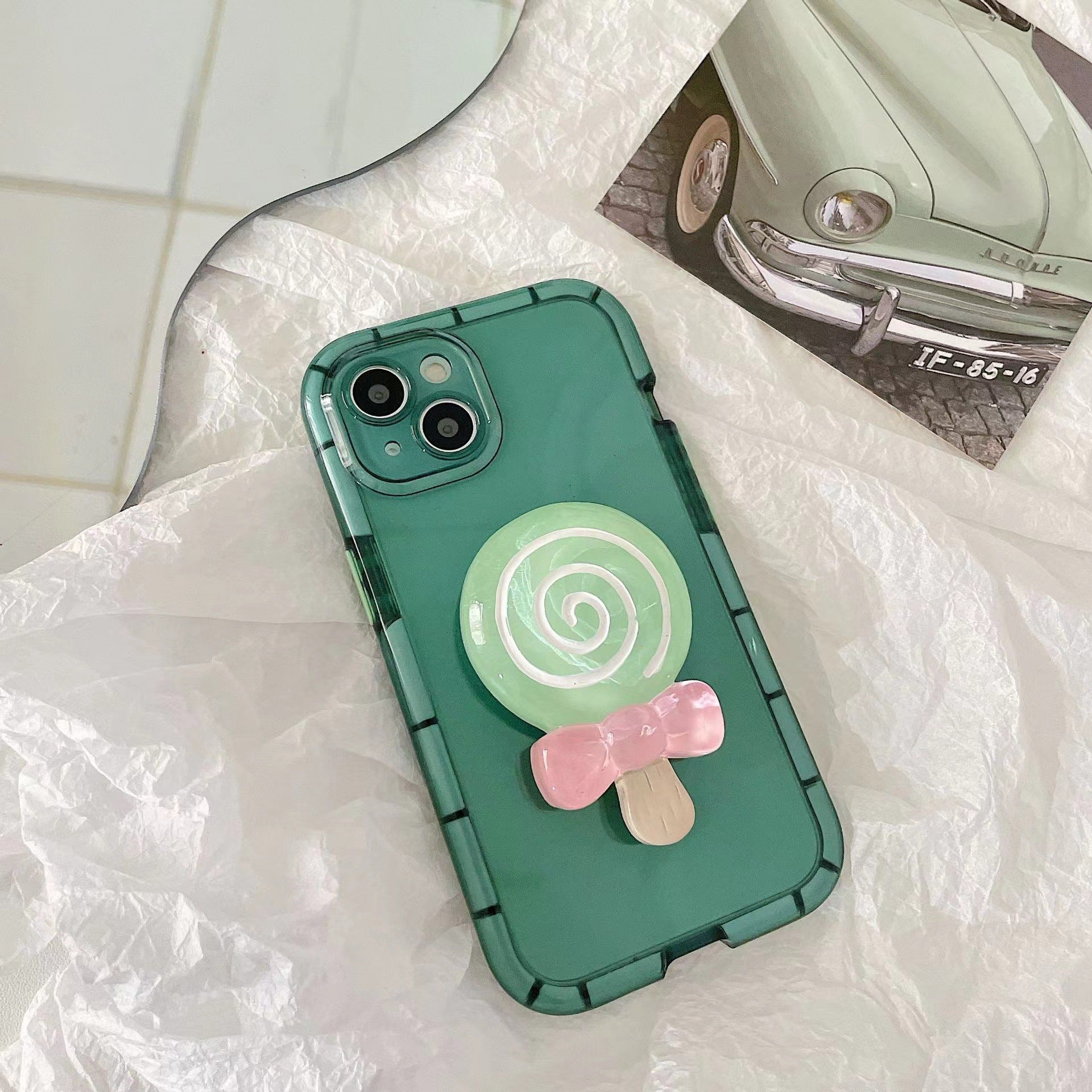 Kawaii Lollipop Phone Holder