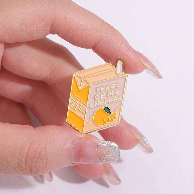 Cute Orange Style Pins