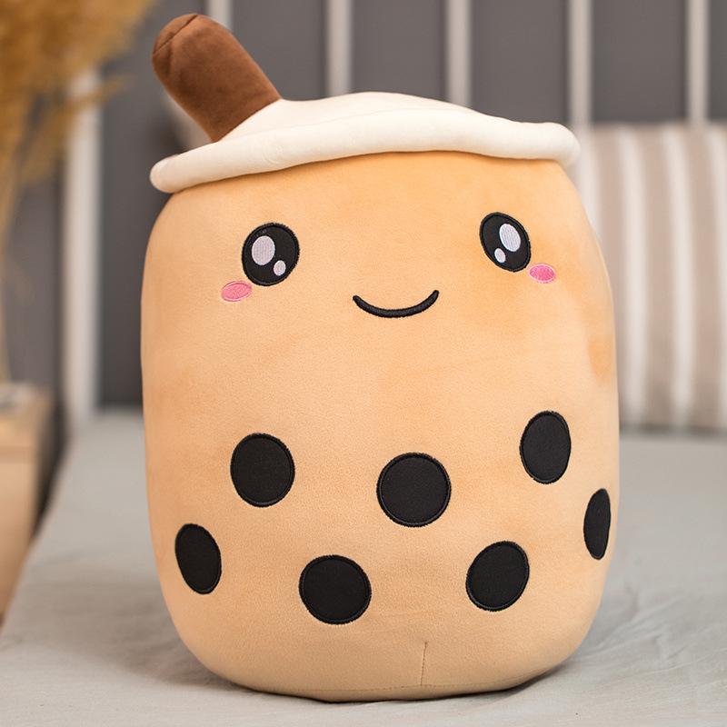 Kawaii Boba Tea Plush Pillow