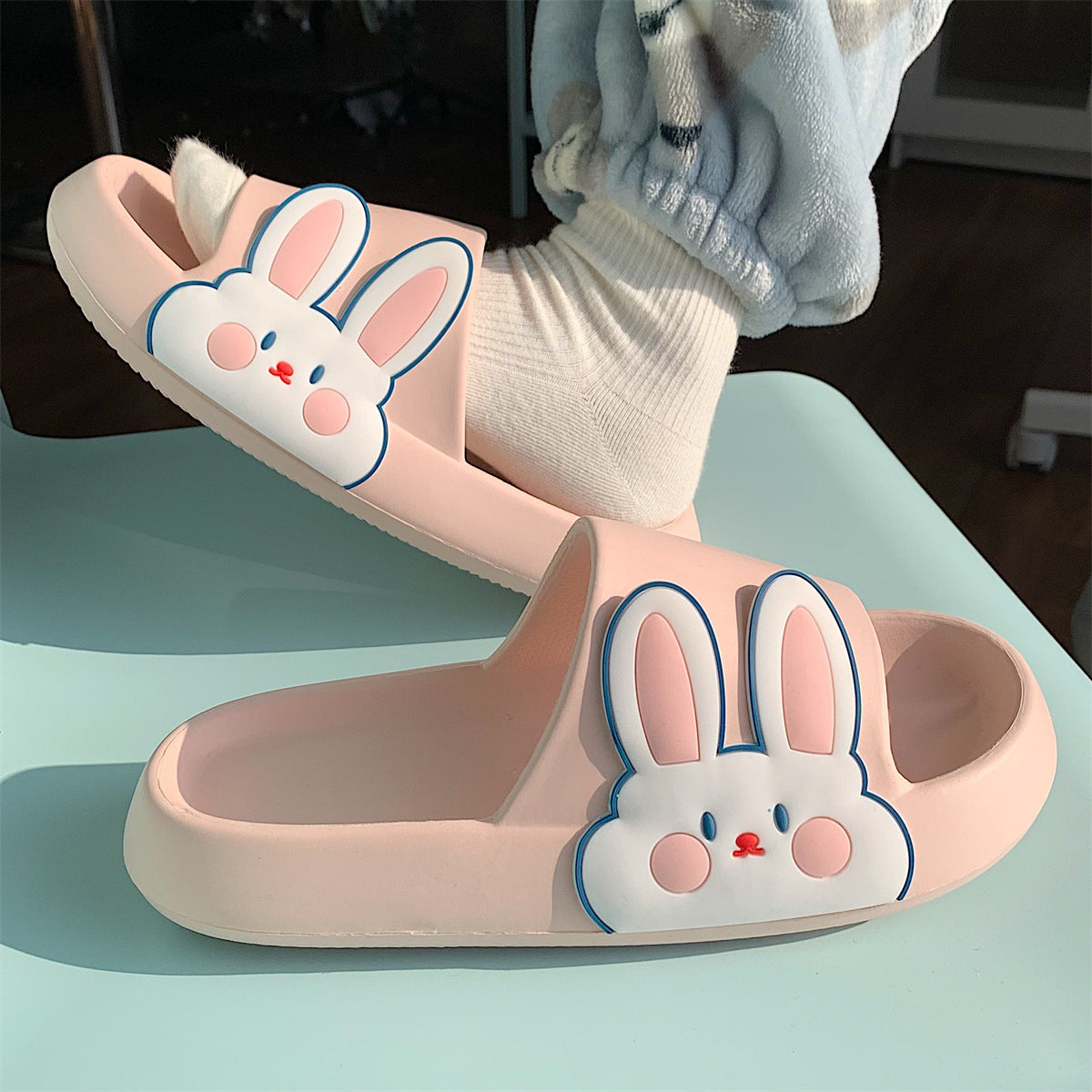 Summer Cute Bunny Slippers