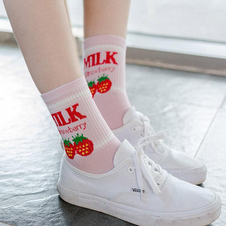 Japanese Cartoon Fruit Socks