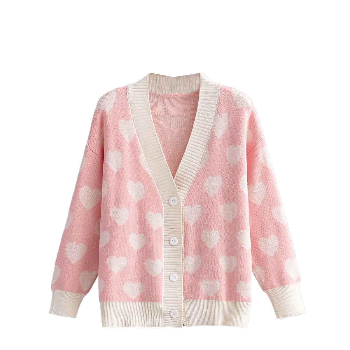 Hearts Sweater Coat