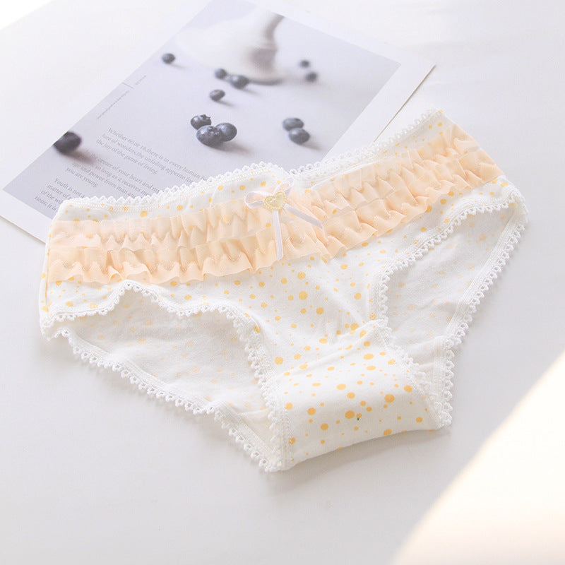 Cute Girly Lace Bow Panties