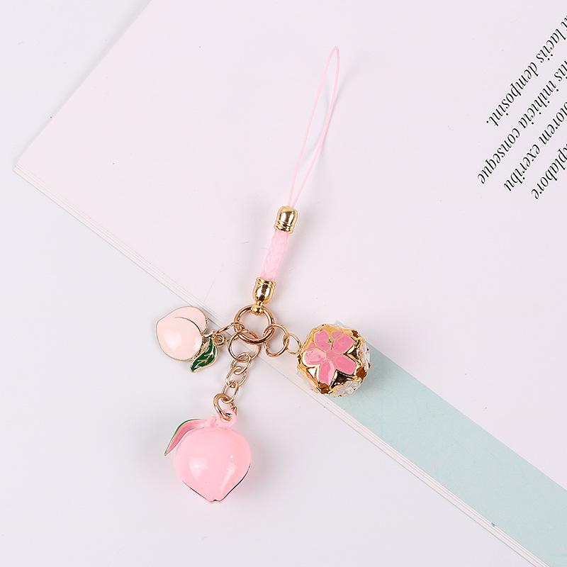 Pink Peach Trend Keychain