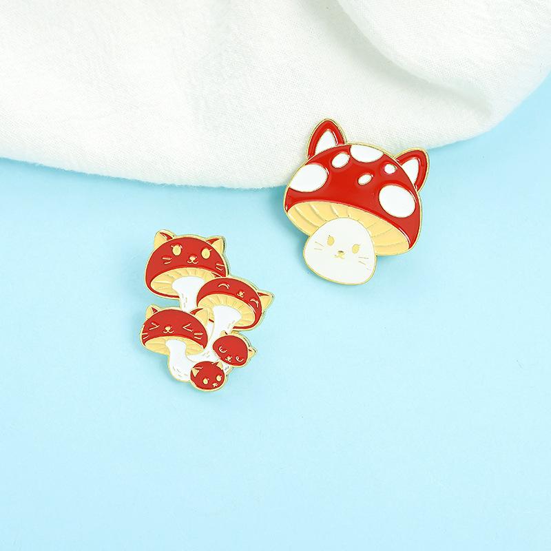 Cute Mushrooms Pins