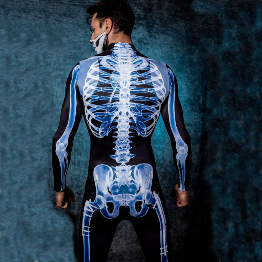 Halloween Sexy Skeleton Bodysuit