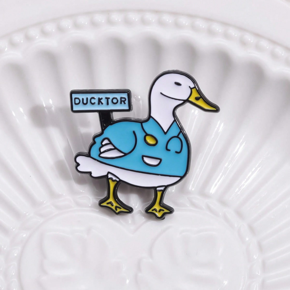 Cute Cartoon Duck Pins