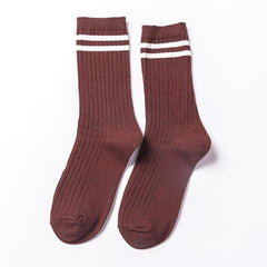 Korean Style Striped Socks