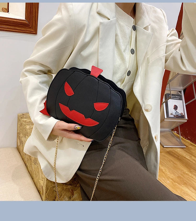 Spoof Pumpkin Shoulder Bag