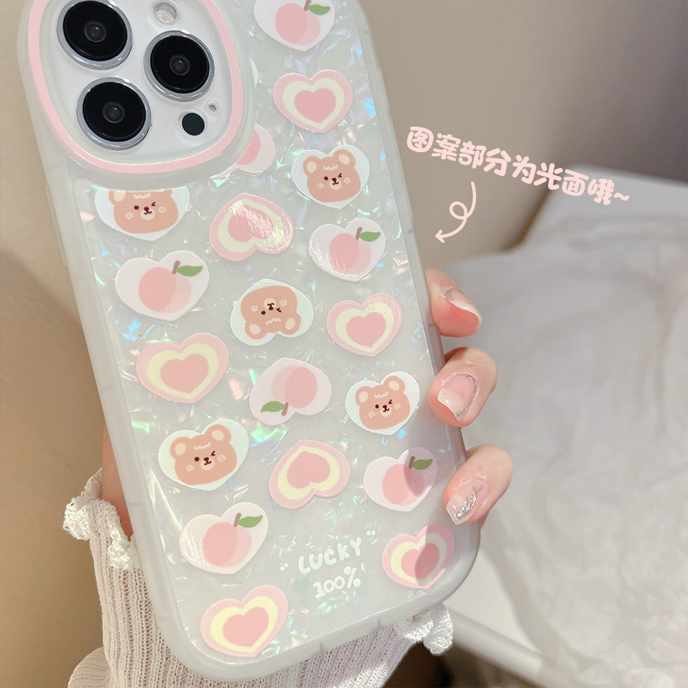 Peach Care Bear Phone Case