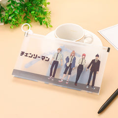 Chainsaw Man Zipper Stationery Bag