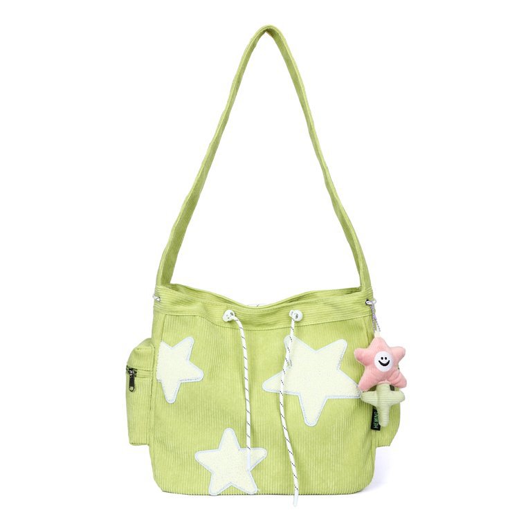 Cute Girly Pentagram Tote Bag