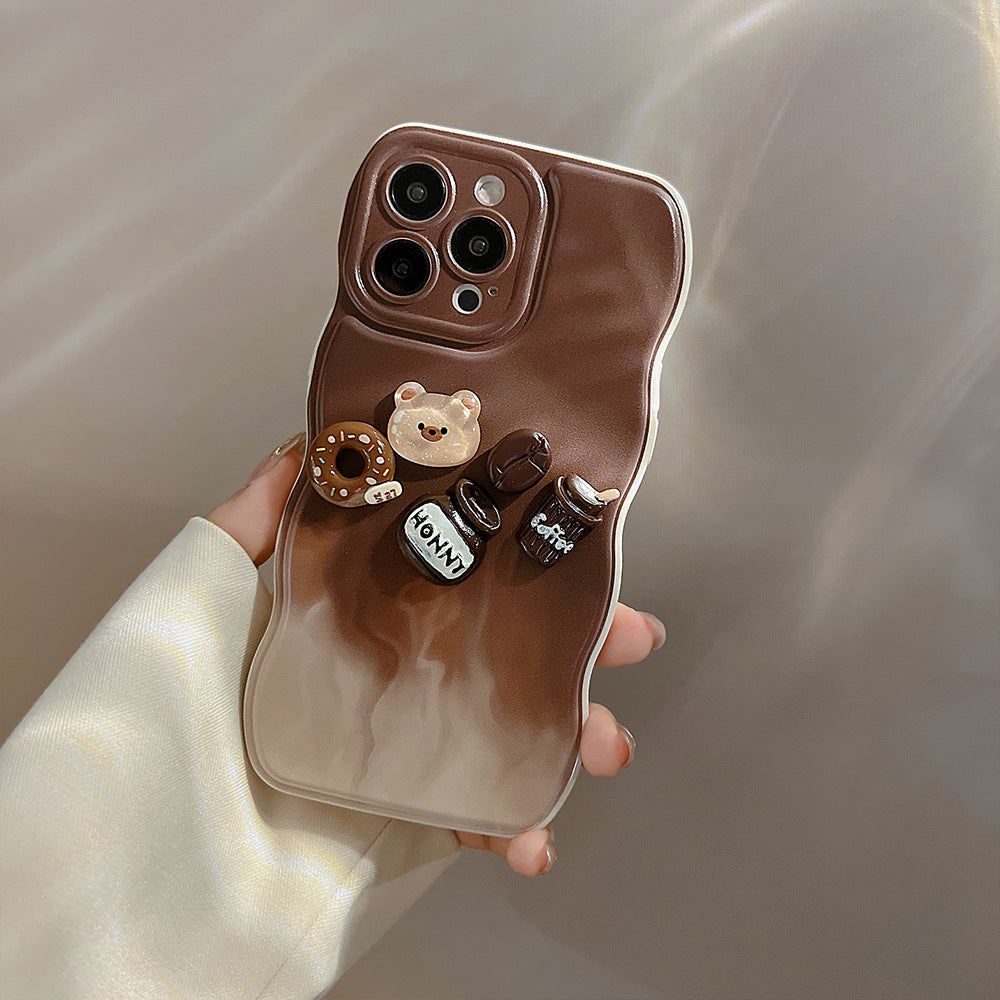 Cute Coffee Bear Phone Case