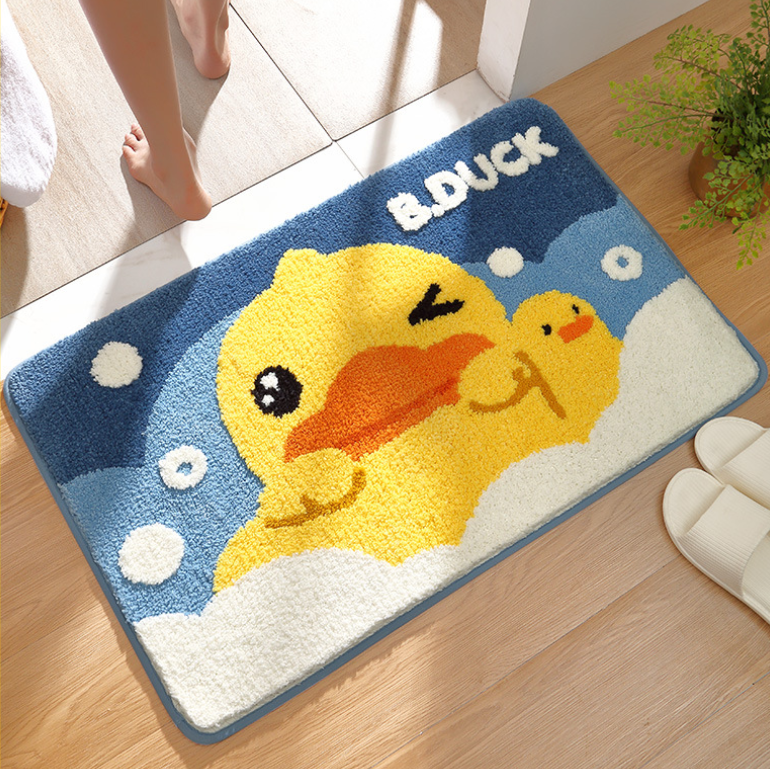 Cute Little Yellow Duck Carpet