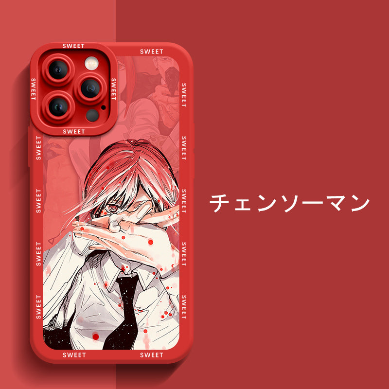 Chainsaw Man Makima Shooting iPhone Case