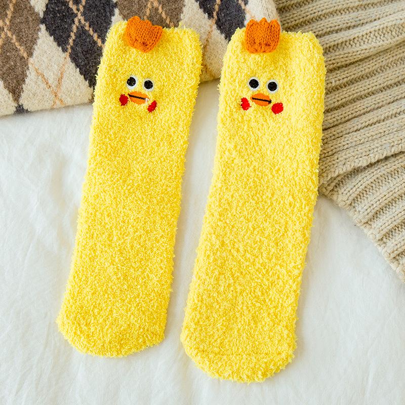 Cartoon Animals Floor Socks