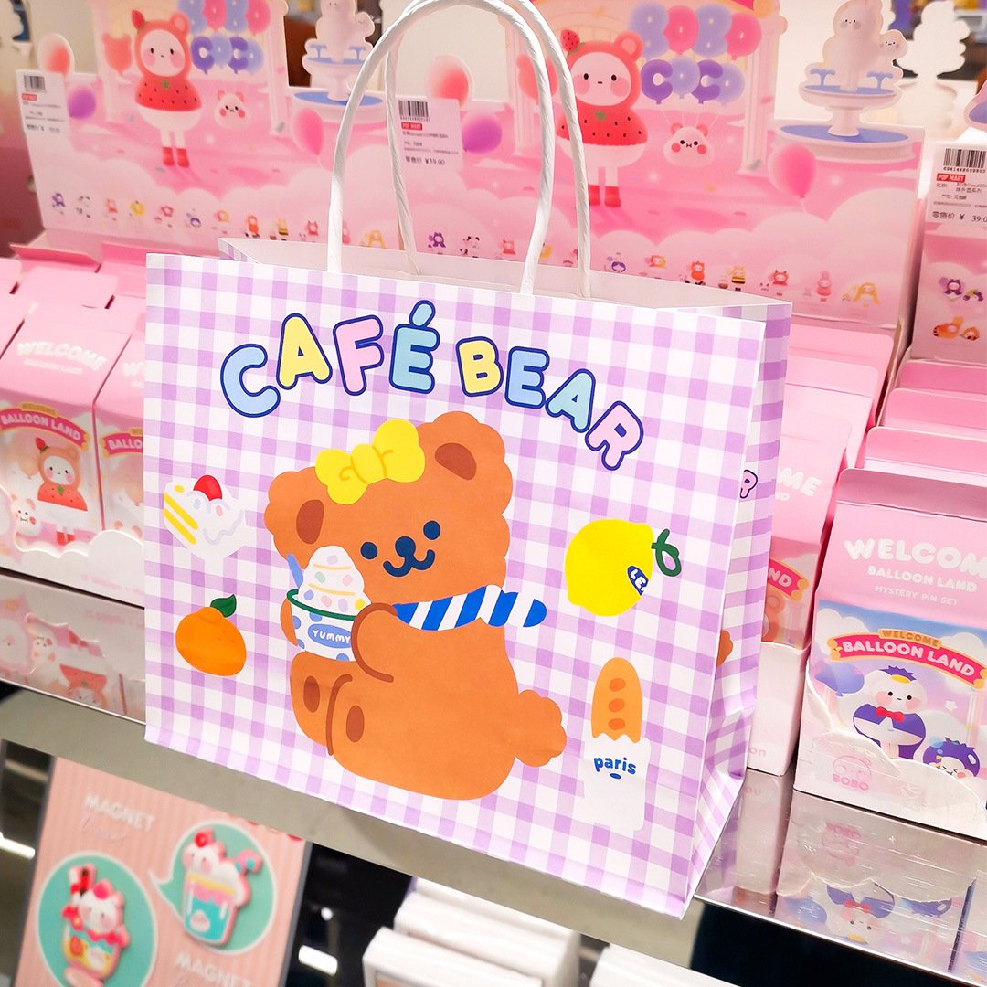 Bonjour Bear Gift Bags