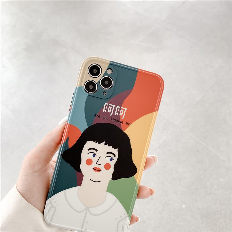 Girl In White Phone Case