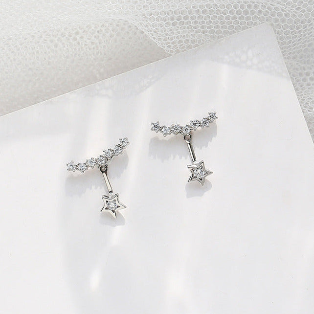 Kawaii Star Two-way Earrings