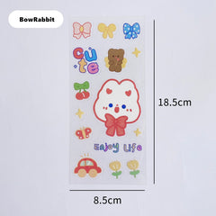 Cute Transparent PVC Sticker