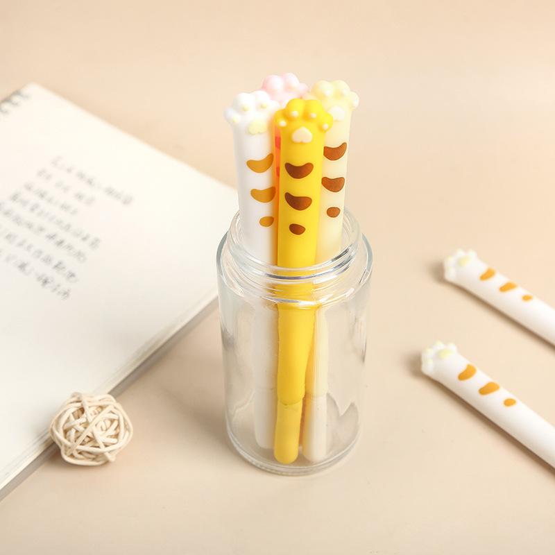 Cute Cat Paw Gel Pen-2pcs