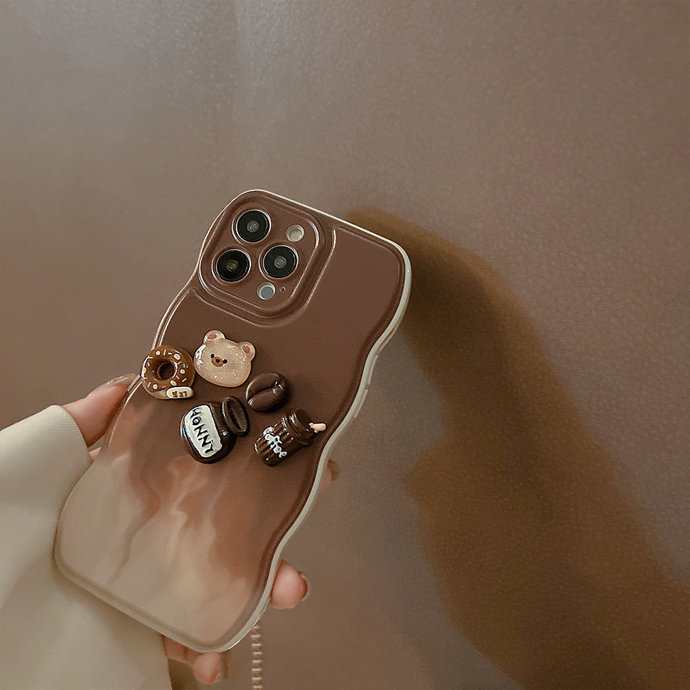 Cute Coffee Bear Phone Case