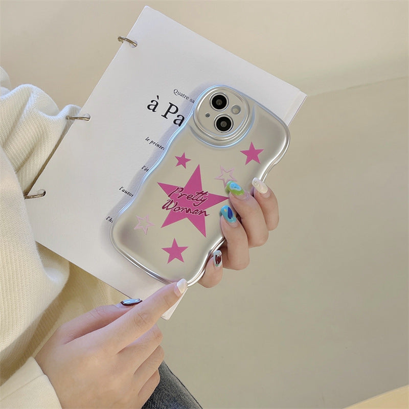 Girl Pink Star Phone Case