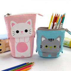 Kawaii Pets Stand-Up Pencil Case