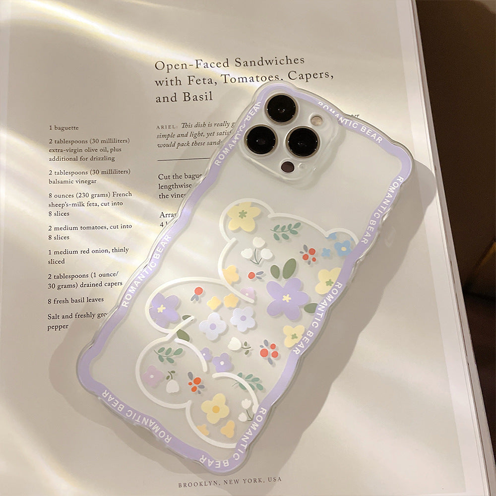 Flower Bear Phone Case