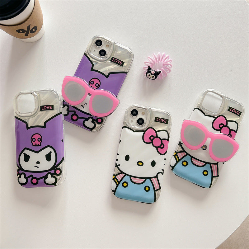 Kawaii Cartoon Big Face Phone Case