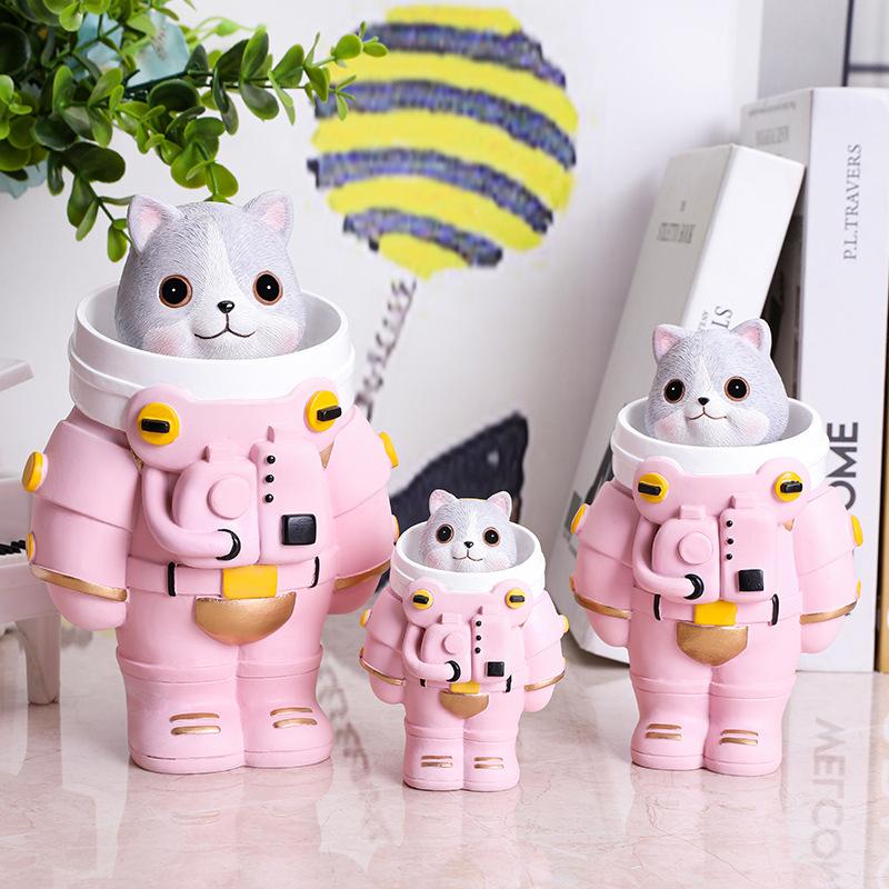 Space Cat Piggy Bank