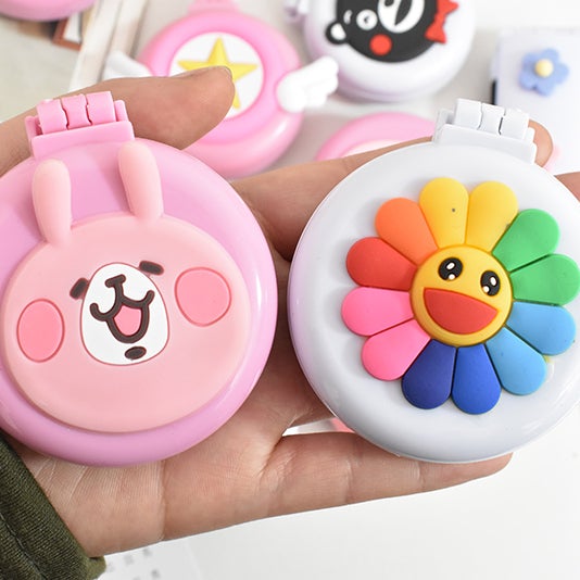 Cute Cartoon Portable Mirror