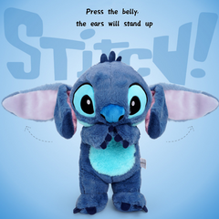 Kawaii Moving Ears Blue Koala Doll