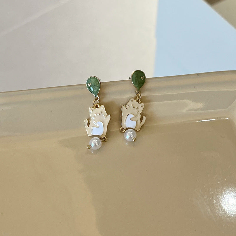 Cute Cartoon Cat Earrings