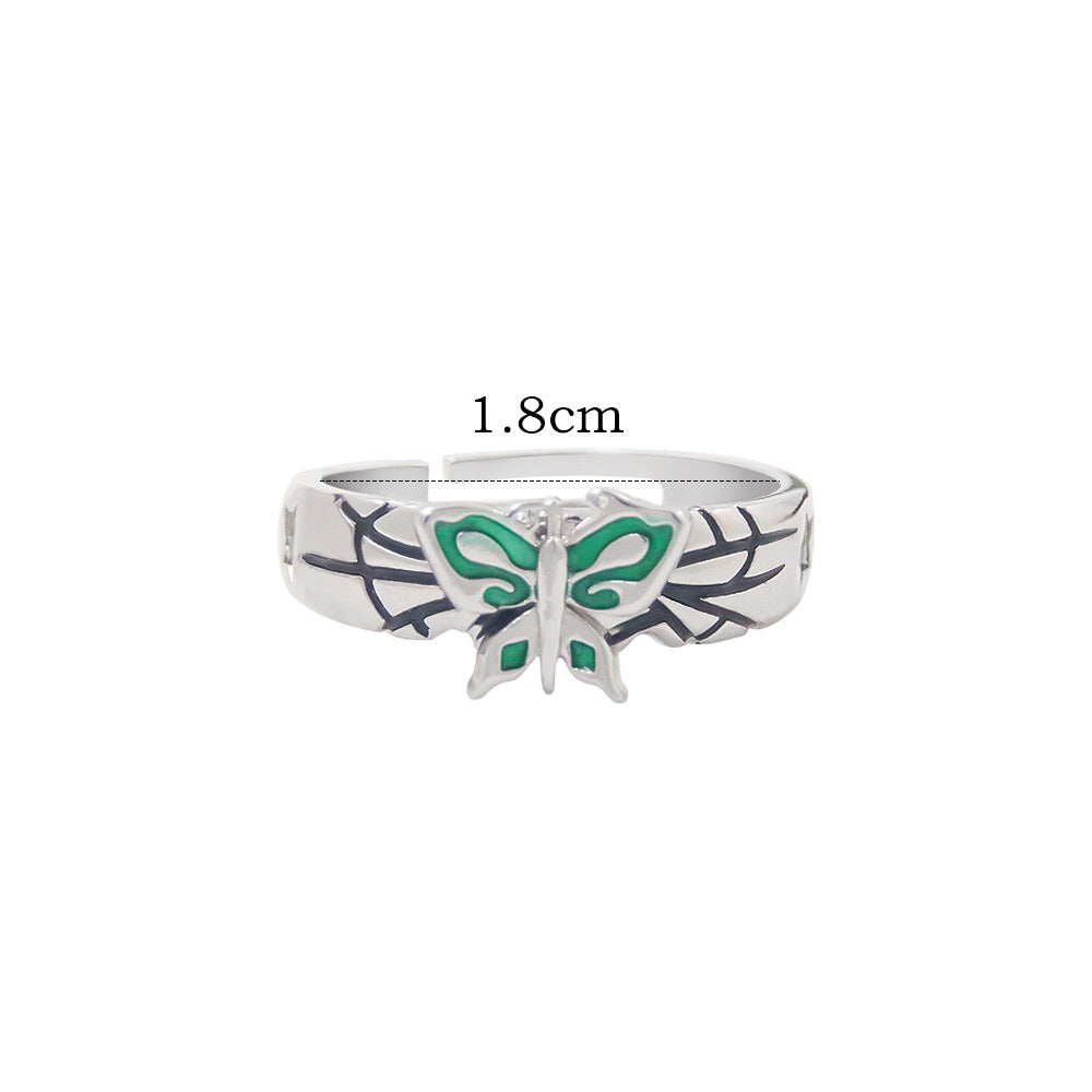 Stone Ocean Butterfly Ring