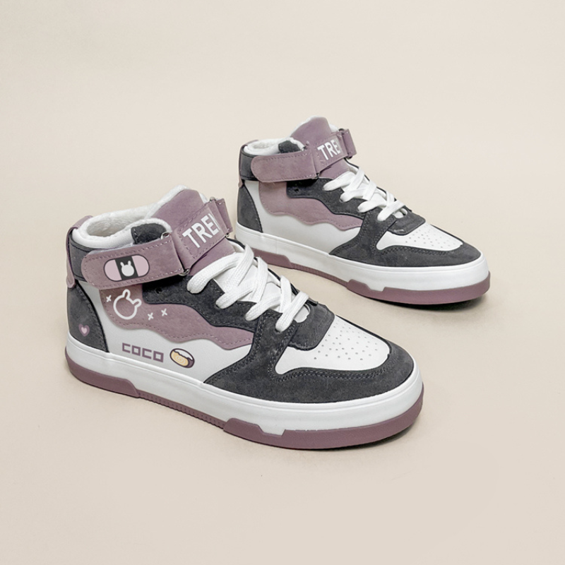 COCO Cute All-match High Top Skate Shoes