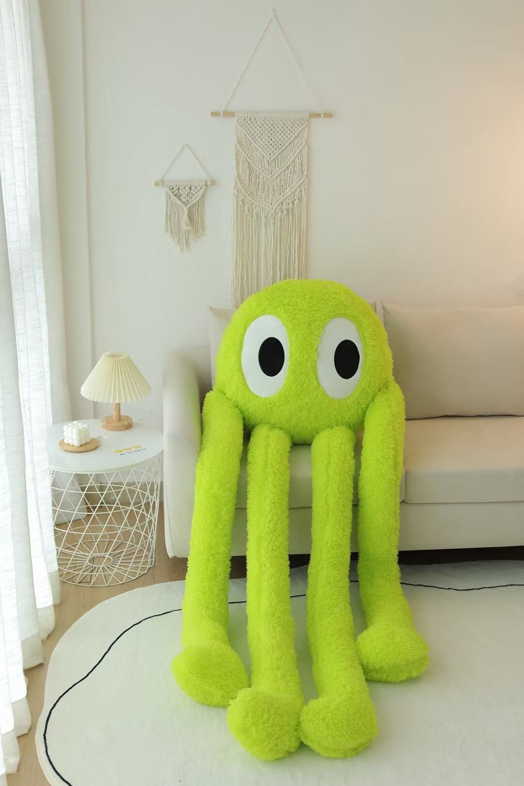 1.6/2M Hot Giant Octopus Pillow Long Legs Arms Monster Plush Toy Sofa Cushion Home Decor Intresting Birthaday Xmas Gifs