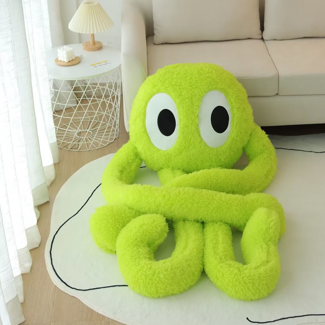 1.6/2M Hot Giant Octopus Pillow Long Legs Arms Monster Plush Toy Sofa Cushion Home Decor Intresting Birthaday Xmas Gifs