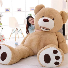 100-260 Teddy Bear Plush Giant Plush Toy Doll No Cotton Only Jacket Skin Without Filling