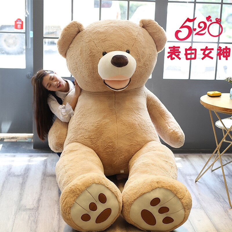 100-260cm Teddy Bear Plush Toys Skin America Giant