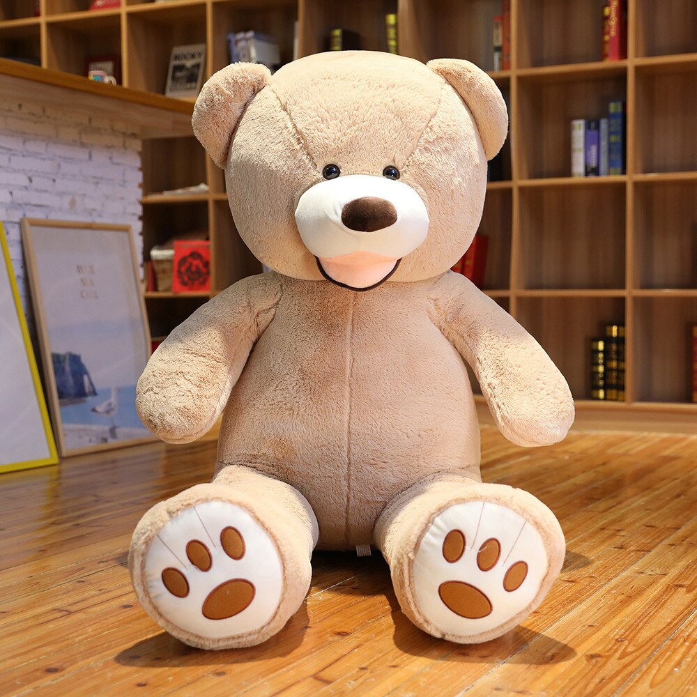 100cm  Giant Teddy Bear Plush Toy Stuffed Animal High Quality kids New Year Gift Toys Birthday Gift Valentine's Day Gifts