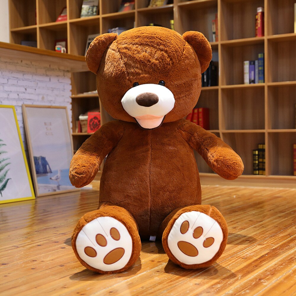 100cm  Giant Teddy Bear Plush Toy Stuffed Animal High Quality kids New Year Gift Toys Birthday Gift Valentine's Day Gifts