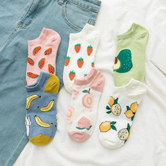 Kawaii Fruit Socks