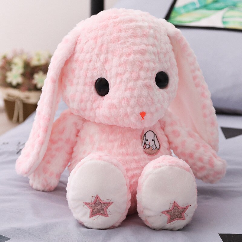 105cm Big Rabbit Plush Toys Stuffed Animals Soft Plush Long Ear Rabbit Pillow Toys Kids Toys Birthday Valentine Gifts