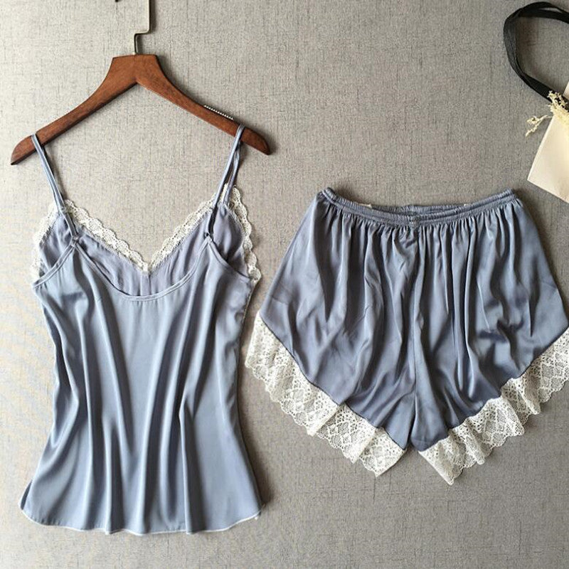 Silk Loungewear Cami Sets
