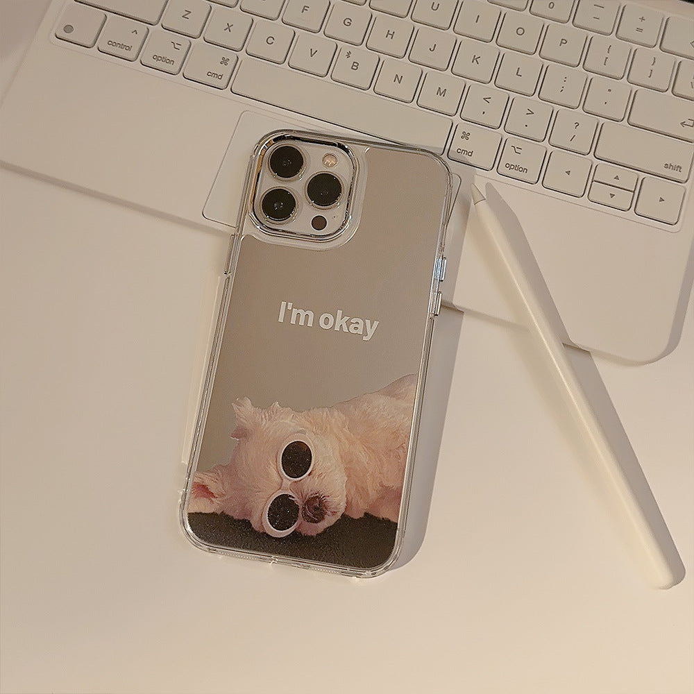 Mirror Funny Dog Phone Case